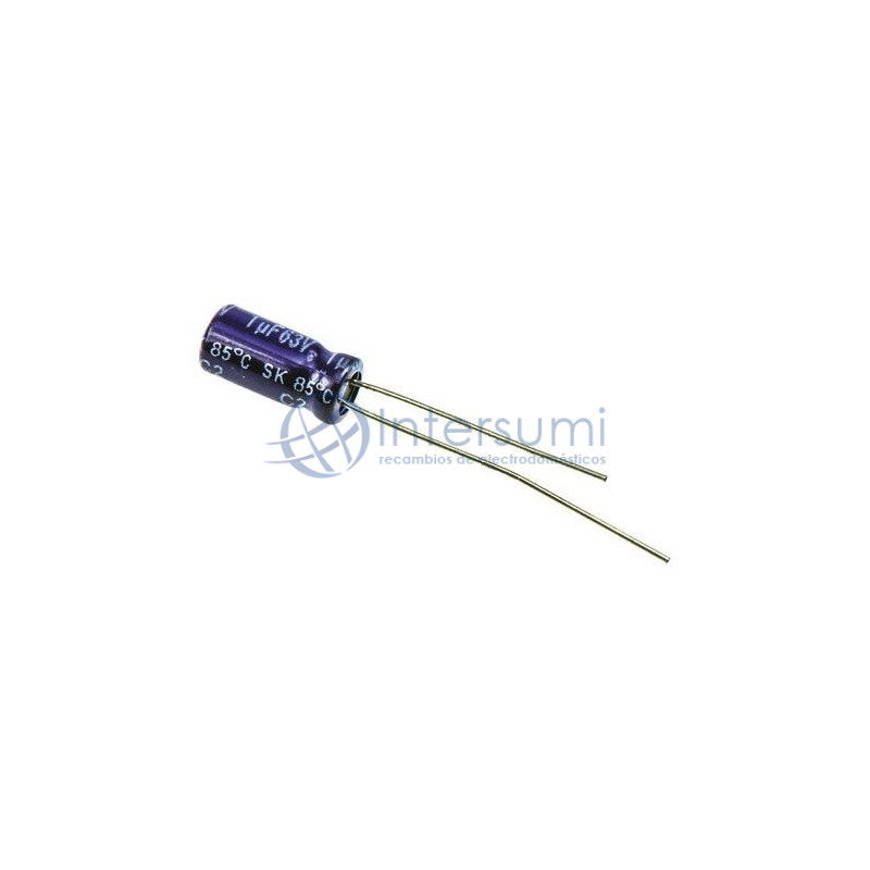 Condensateur électrolytique 1MF-63V CERL-1MF-63V