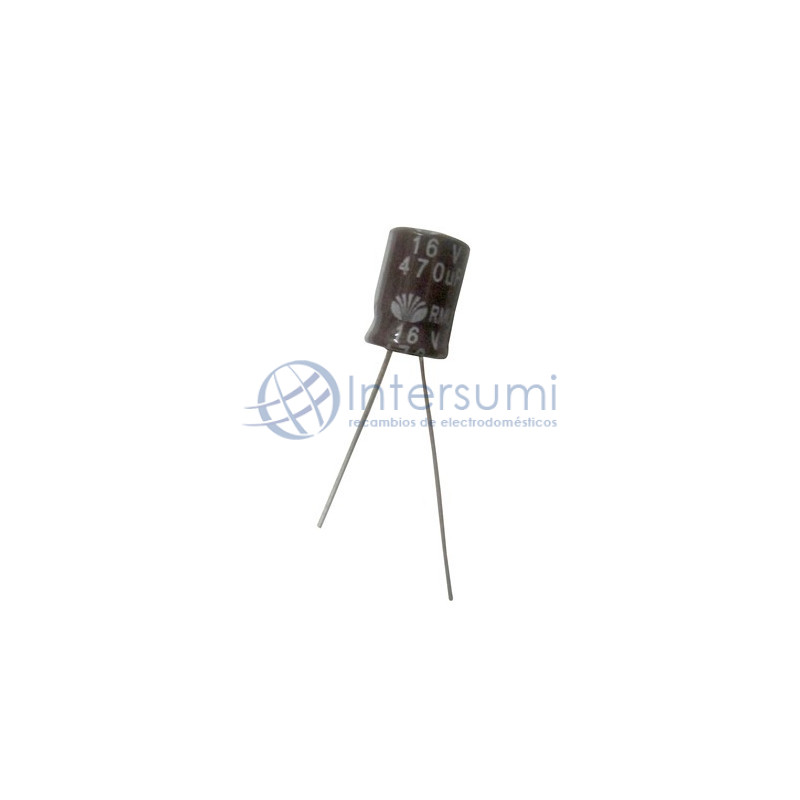 Condensateur électrolytique 470MF-16V CERL-470MF-16V