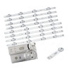 BANDES LED TV LG AGF78402101 (8 UNITÉS) 4A+4B