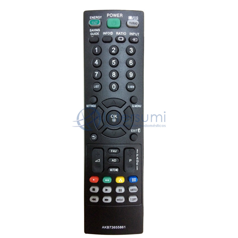 Télécommande LG originale AKB73655802 AKB73655822 AKB73655861 19LS3400 19LS3500 19LS350S