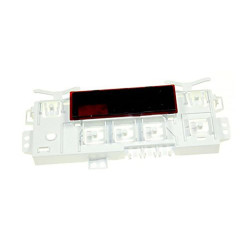 Support module contrôle lave-vaisselle Fagor, afficheur rouge AS0015074