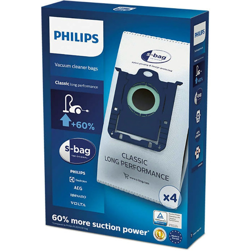 BOLSA ASPIRADOR PHILIPS ORIGINAL 4 UDS, FC9103 883802103010