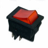 Interrupteur bipolaire rouge 4 contacts 14AG017