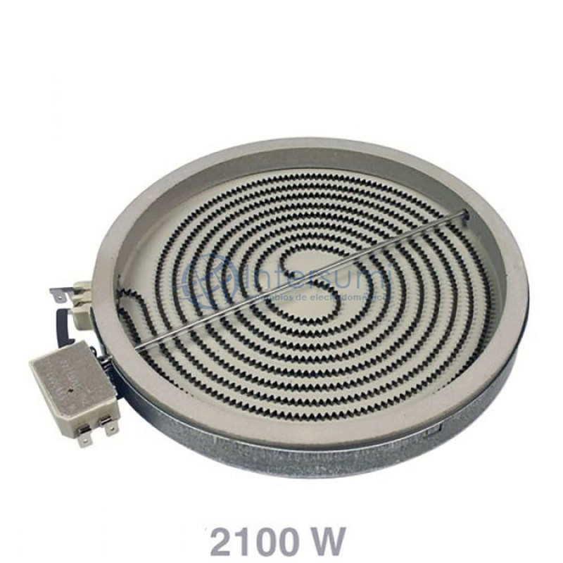 RÉSISTANCE POUR VITROCÉRAMIQUE 2100W Ø230 MM 481231018892