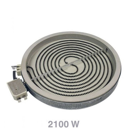 RESISTENCIA PARA VITROCERÁMICA 2100W  Ø230 MM 481231018892