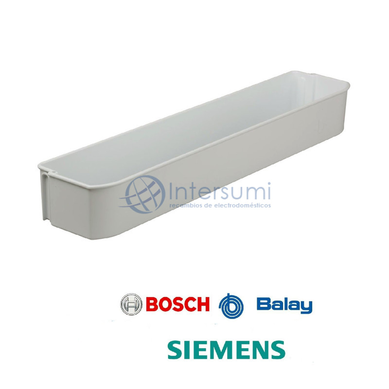 Balconnet pour réfrigérateur Bosch dimensions 57x7,5x12 cm 00355003
