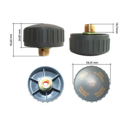 Bouchon nettoyeur vapeur Astral 3/8", 16mm 49BQ020R