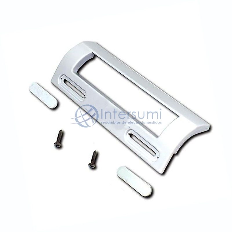 POIGNÉE PORTE POUR RÉFRIGÉRATEUR UNIVERSELLE BLANCHE, FIXATION DE 95 À 160MM 35FR141