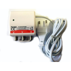 Bloc alimentation Tecatel 220V, sortie 24V, 160mA, 2 sorties FA-MAX24160C