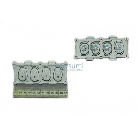 BOTONERA PLÁSTICO LAVADORA TEKA, VESTEL 42028901