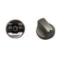 Mando para cocina encimera Teka negro con eje corto 73TK0055