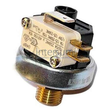 PRESOSTATO CENTRO PLANCHADO  1/4 , 6 BARES, REGULABLE DE 2 A 6 BARES 49BQ023