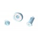 KIT DESPLAZAMIENTO CESTO LAVAVAJILLAS BOSCH, SIEMEMNS. RUEDA PEQUEÑA  21BS219
