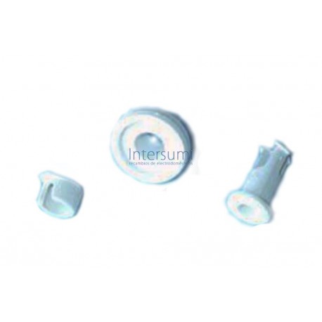 KIT DESPLAZAMIENTO CESTO LAVAVAJILLAS BOSCH, SIEMEMNS. RUEDA PEQUEÑA  21BS219