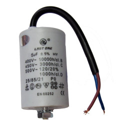 Condensateur de démarrage moteurs 5MF-450V 12AG0250