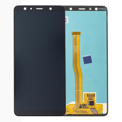 Écran original Samsung Galaxy A7 2018 (SM-A750F), cadre noir GH96-12078A