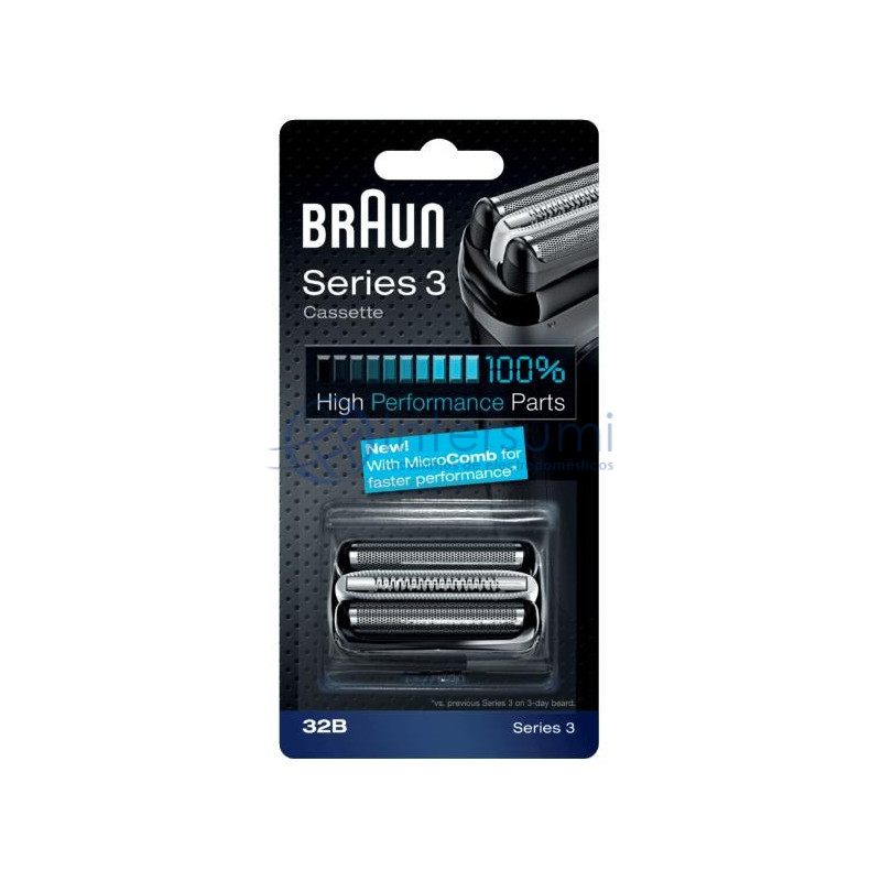 Grille et lame Braun 32B, Series 3, 81483728