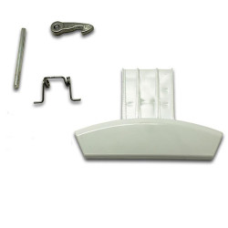 Ensemble poignée porte lave-linge Ariston C00259409