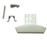 Ensemble poignée porte lave-linge Ariston C00259409