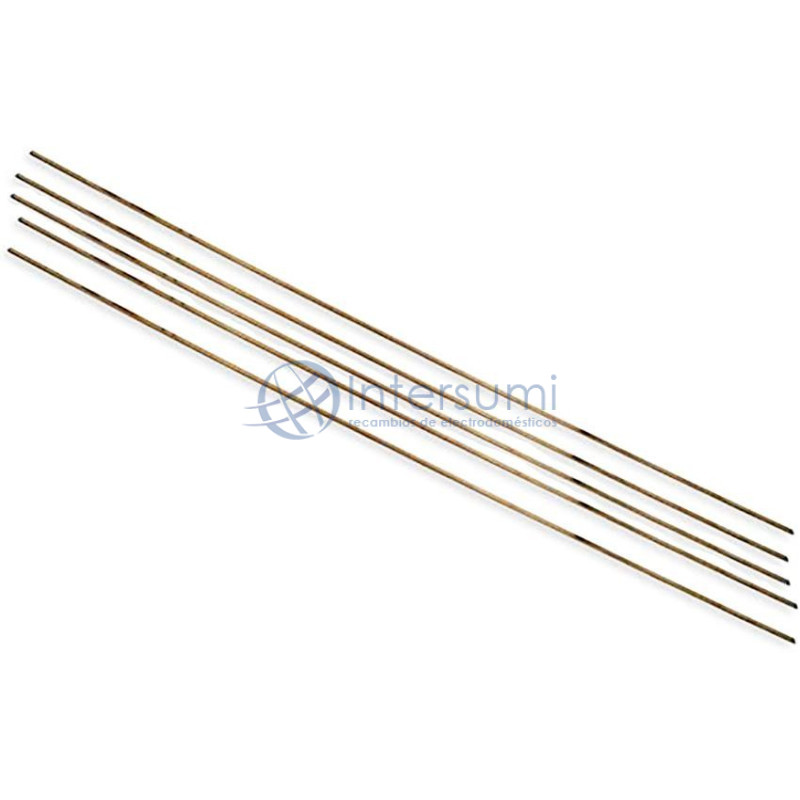 Kit 5 unités baguettes à souder cuivre, laiton, bronze, argent 5% 25FR0100