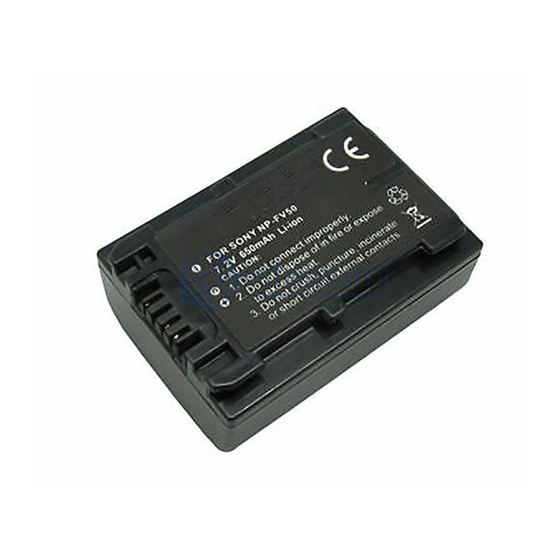 Batterie lithium caméscope numérique Sony 7.2V 650 MAH E-SF715