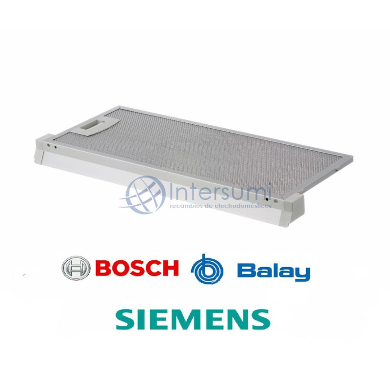 FILTRE HOTTE ASPIRANTE BOSCH, DHI645H 00352812