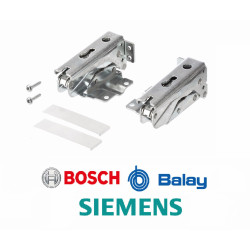 KIT CHARNIÈRES POUR RÉFRIGÉRATEUR ENCASTRABLE BOSCH 481147 00481147