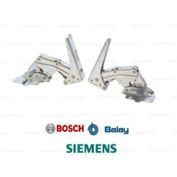 Charnières inférieure et supérieure porte réfrigérateur Balay, Bosch 12004051