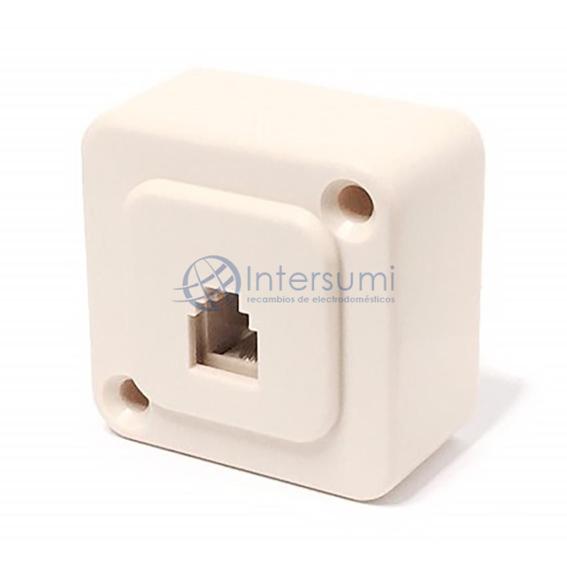 Prise téléphonique 4 connexions frontale Axil 10 unités TL0036E