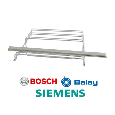 GUIA TELESCÓPICA IZQUIERDA PARA HORNO BALAY, BOSCH, SIEMENS. 00680183
