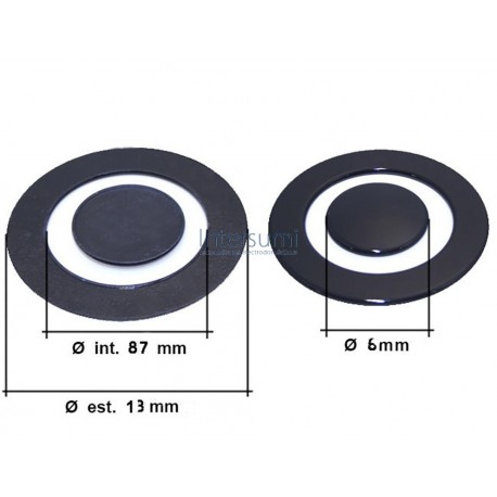 CONJUNTO TAPETAS QUEMADOR TRIPLE COCINA GAS INDESIT, ARISTON, MEIRELES 053174