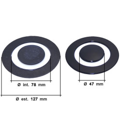 Chapeaux brûleur triple cuisinière gaz AEG, Zanussi 3581992181