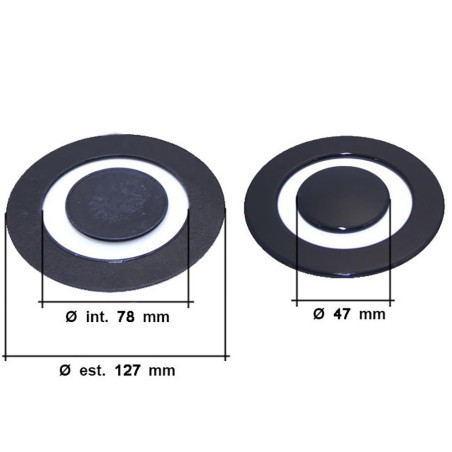 TAPETAS QUEMADOR TRIPLE COCINA GAS, AEG, ZANUSSI 3581992181