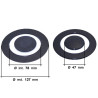 Chapeaux brûleur triple cuisinière gaz AEG, Zanussi 3581992181