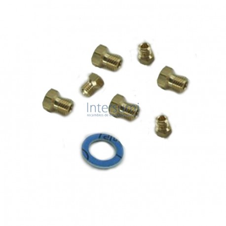 KIT INYECTORES COCINA MEIRELES CAMBIO GAS 50 GPL PT/ES K000021R