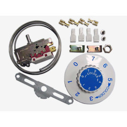THERMOSTAT RÉFRIGÉRATEUR VT9, 2 PORTES, 3 CONTACTS UNIVERSEL 1200 MM 27FR0560