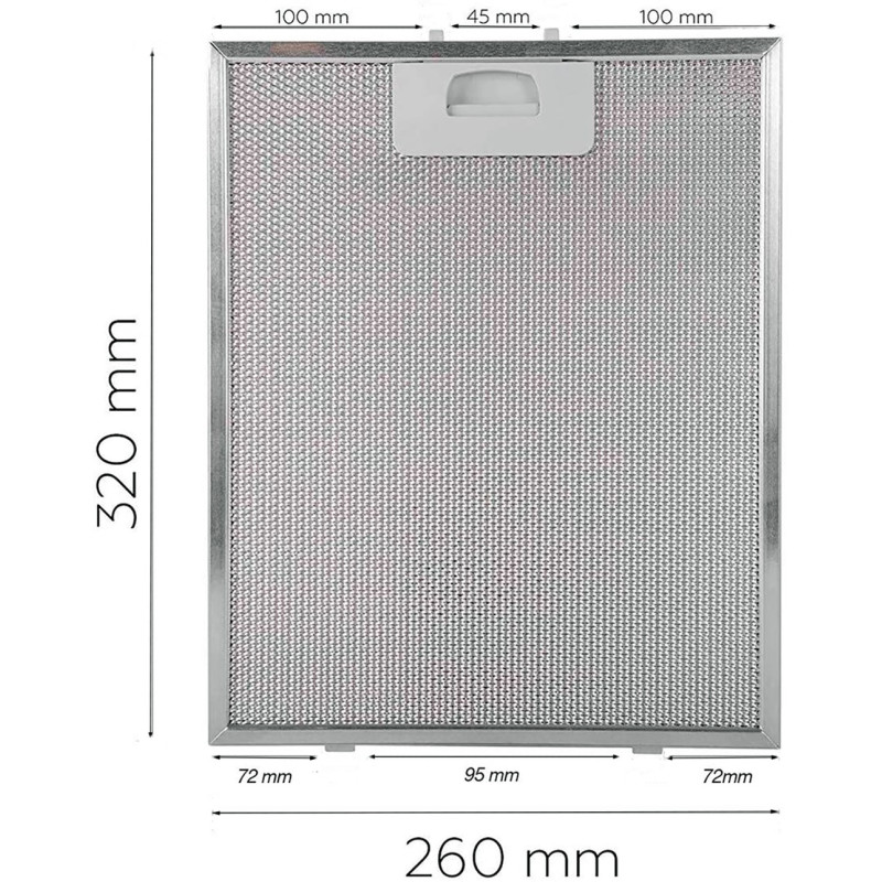 FILTRO PARA CAMPANA EXTRACTORA TEKA 40472918