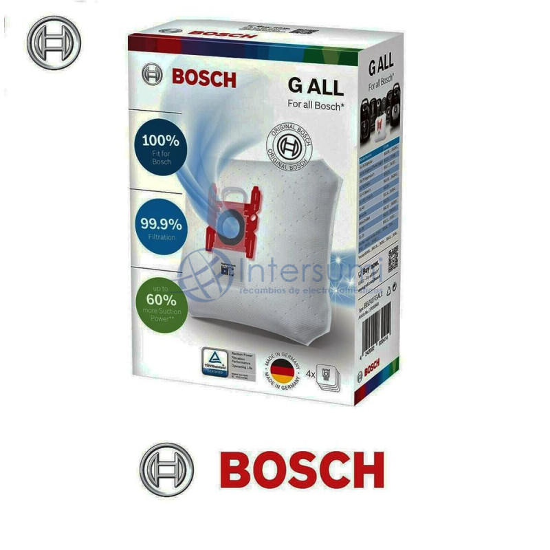 Sac aspirateur Bosch, Siemens, type G ALL 17003048