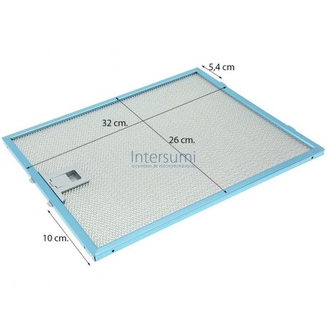 FILTRO METALICO CAMPANA EXTRACTORA CATA 02800200