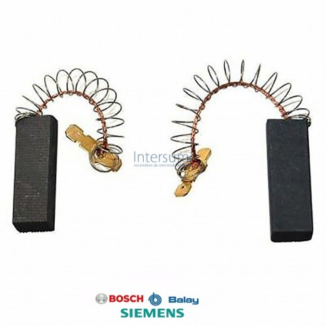 ESCOBILLAS MOTOR LAVADORA BALAY (2 UNIDADES) 5 X 12,5 X 36MM 00165171