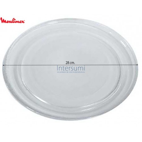 PLATO PARA MICROONDAS MOULINEX Ø 28CM. A01B01