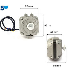 MOTOR VENTILADOR PARA FRIGORIFICO 5W, YZF5-13 481936110027