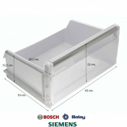 Tiroir supérieur congélateur Bosch, Siemens 00688251