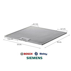 Filtre hotte aspirante Balay 00362381
