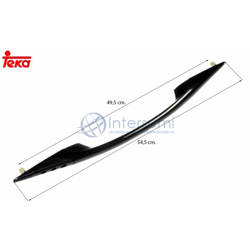 POIGNÉE DE PORTE ORIGINALE POUR FOUR TEKA COLORIS NOIR 83030407