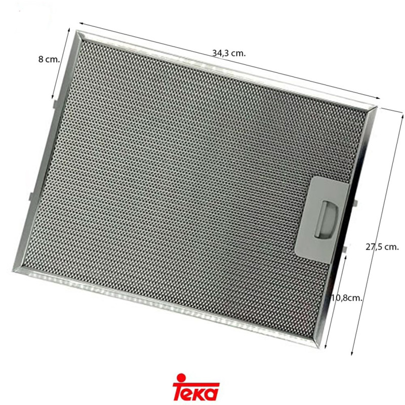 FILTRO CAMPANA EXTRACTORA TEKA 81460133