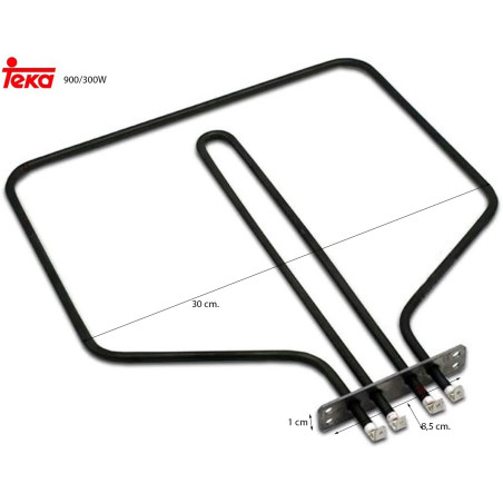 RESISTENCIA INFERIOR HORNO TEKA, 900/300W 83040745