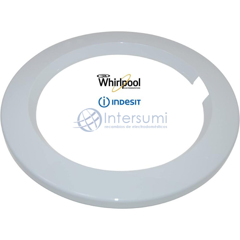 Anneau extérieur porte lave-linge Indesit, Whirlpool C00101942