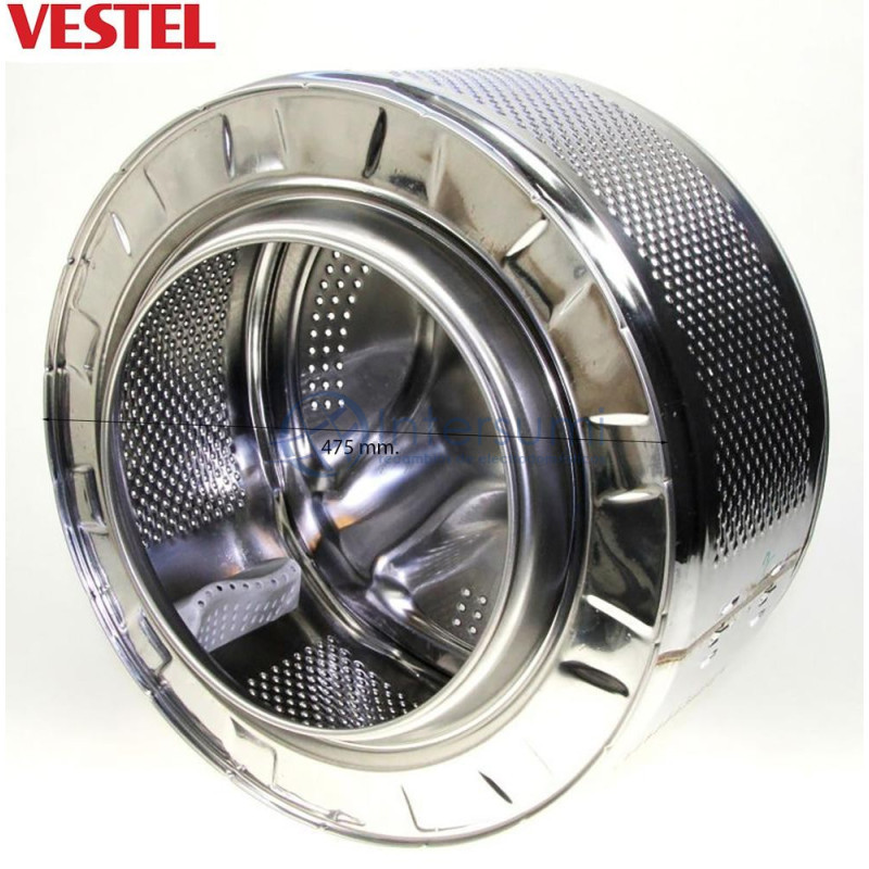 Tambour pour lave-linge Corbero, Vestel 208202590