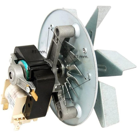 Ventilador para horno Universal eje corto. 699250029